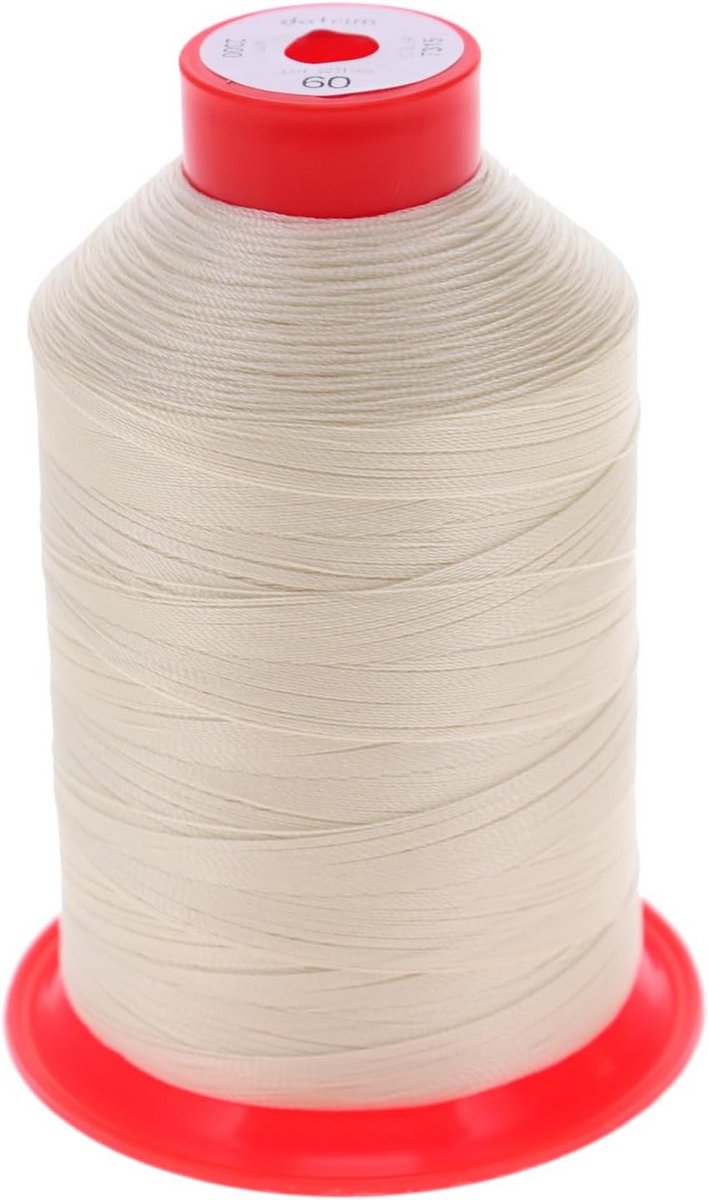 Naaigaren Set - Nylon Garen - Klusjes Thuis - Extra Sterk - 2300 Meter - Tarwebeige