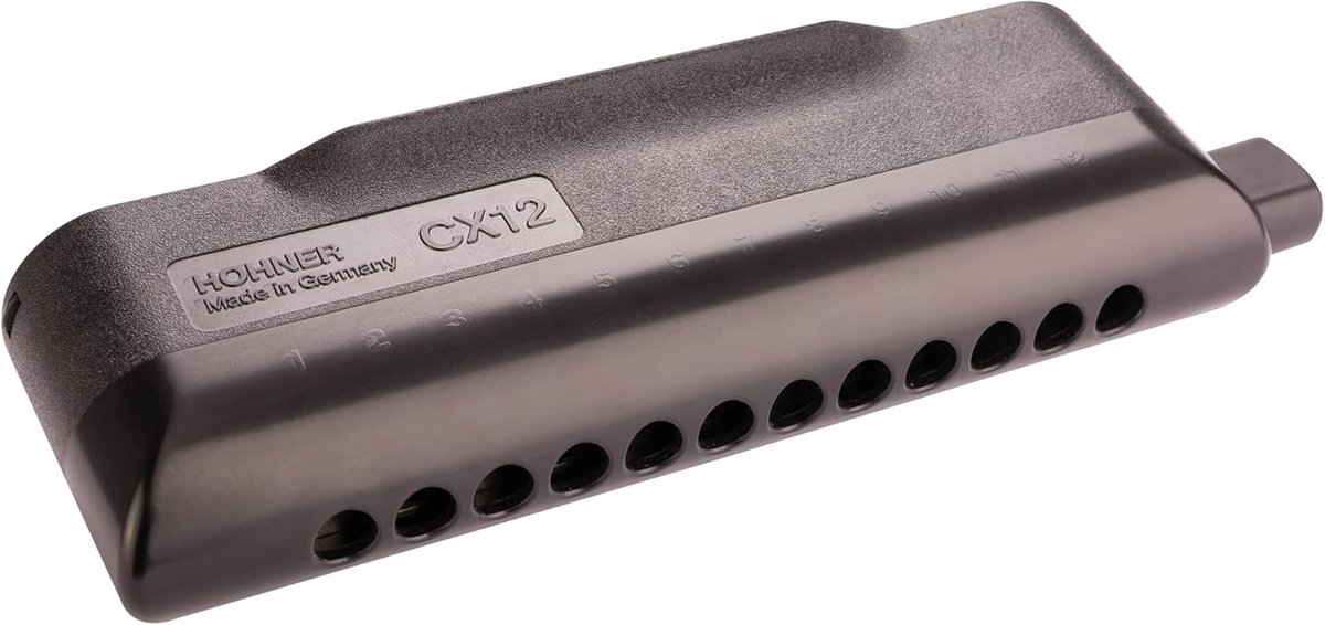 Chromatische Mondharmonica in Es (Mi Bemo) met 48 Tonen - Eenvoudig Onderhoud