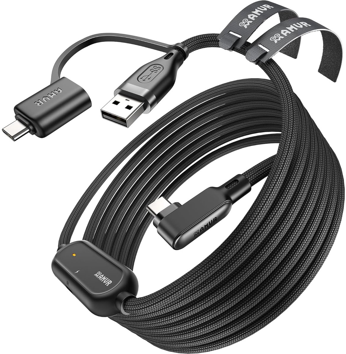 Lange Oplaad- en Gegevensoverdrachtskabel voor VR Headsets (5M/16FT)