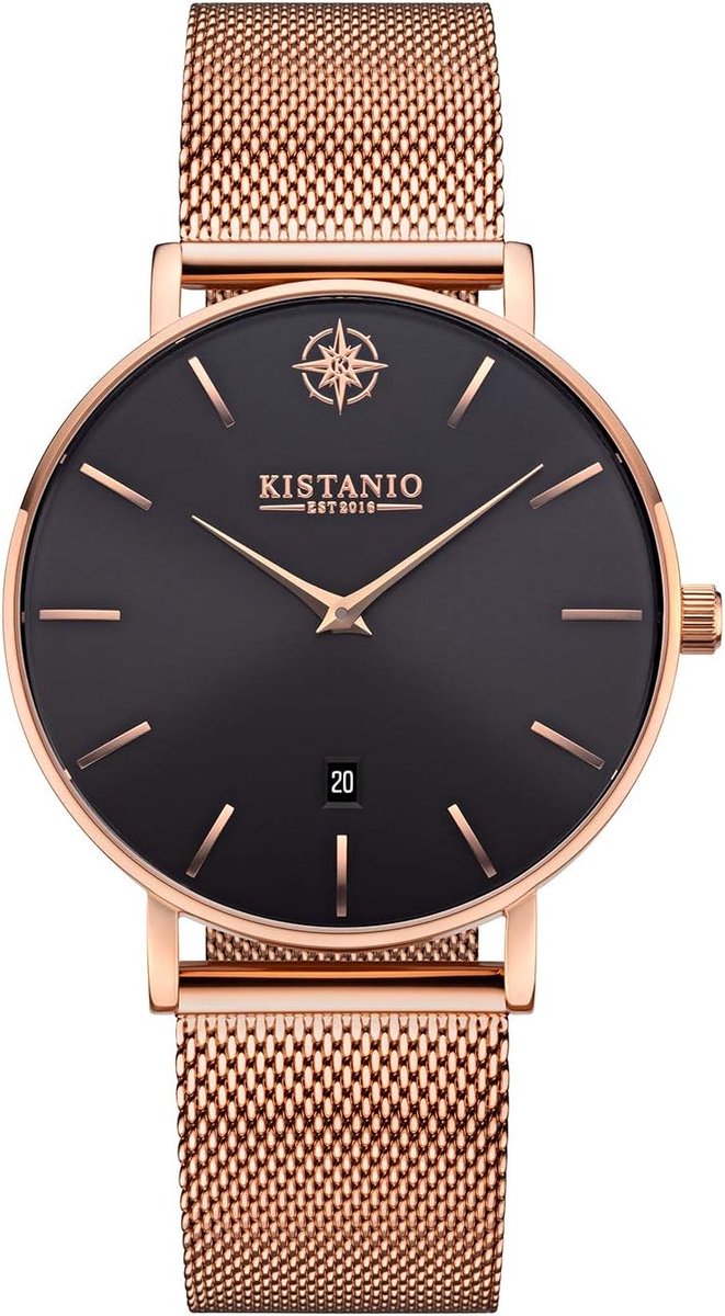 Dameshorloge - Polshorloge - Dagelijks gebruik - Saffierglas - 38mm - Rosé Goud