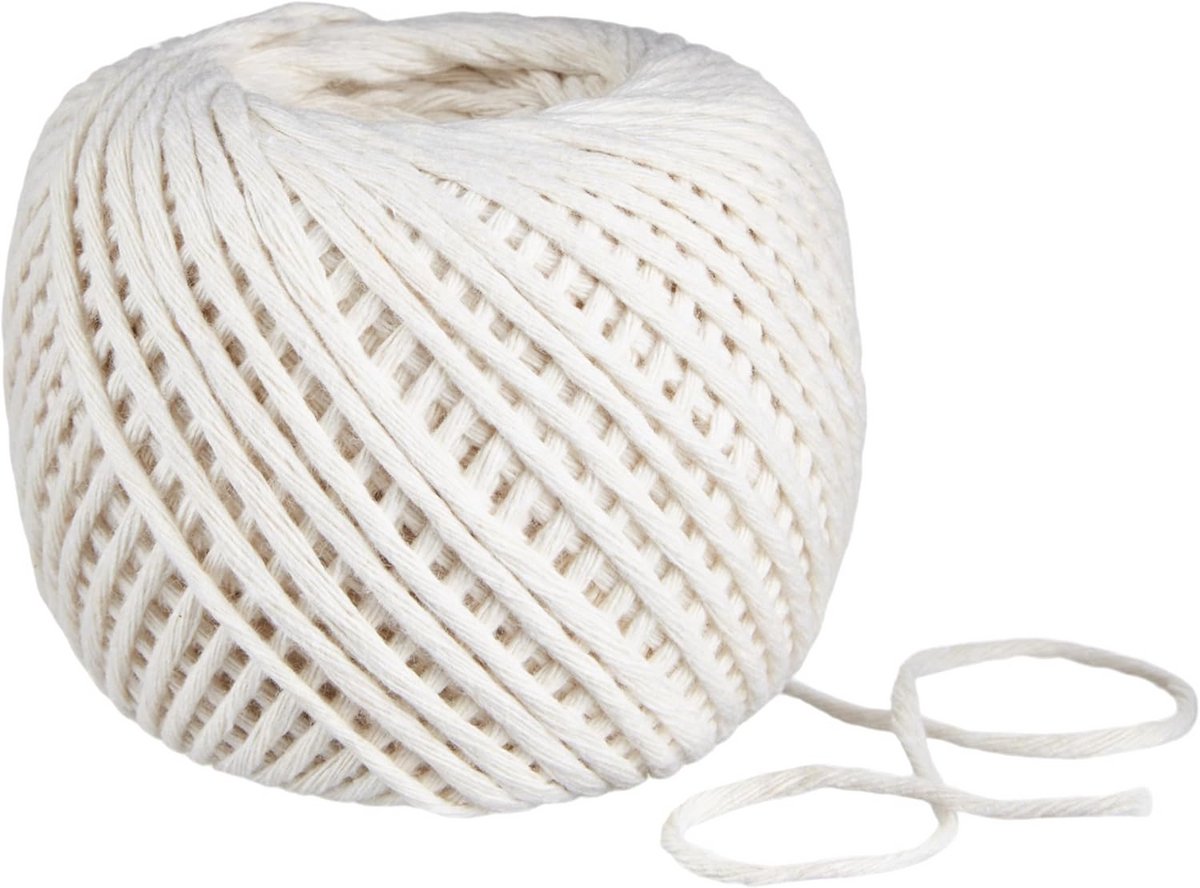 Bindtouw Bal - Keukentouw Touw - Koken Bakken - Handige Center Pull - 300 Voet