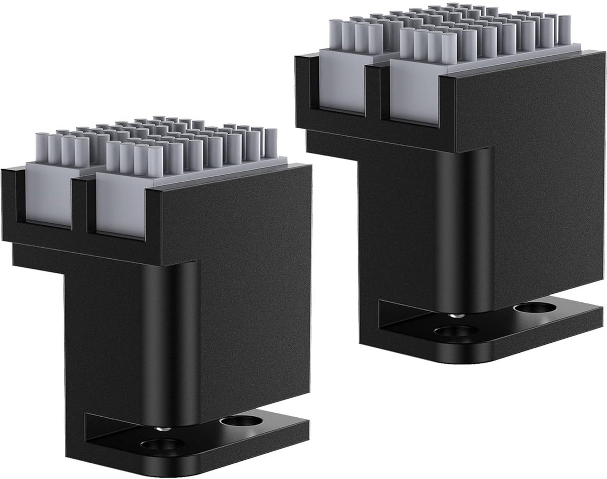 Set van 2 Siliconen Borstels voor 3D-printer Verwarmingsbed en Nozzle Reiniging