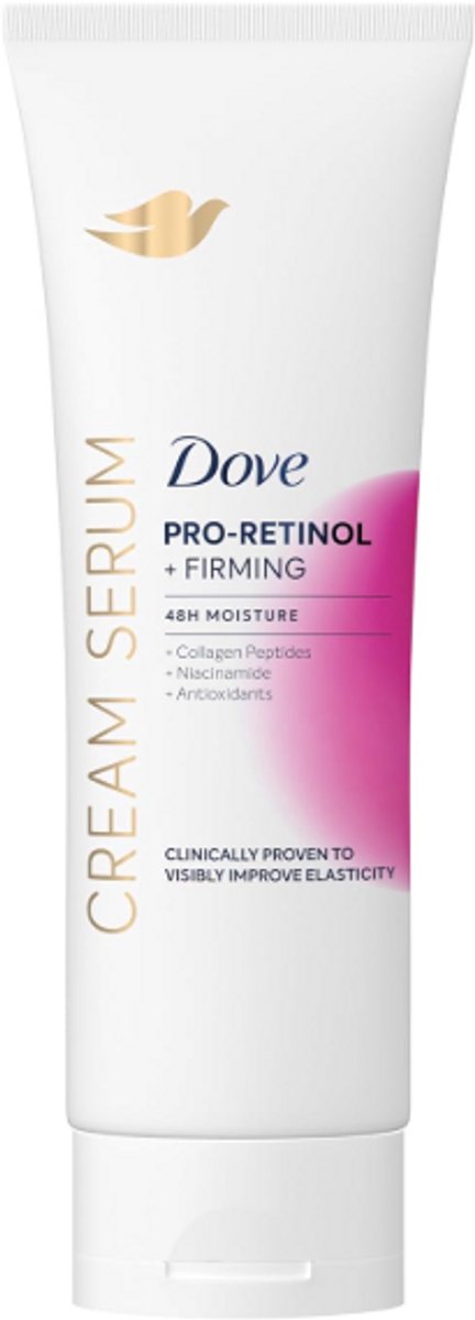 Dove Cream Serum Pro-Retinol + Firming Body Lotion 237 ml – Met Collageen Peptiden, Niacinamide & Antioxidanten voor Stevige en Elastische Huid