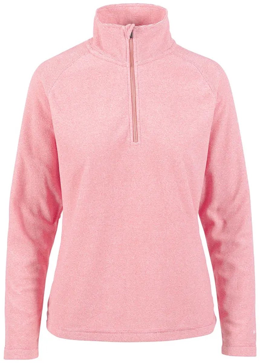 Trespass Meadows Fleece Met Halve Rits Vrouw Roze