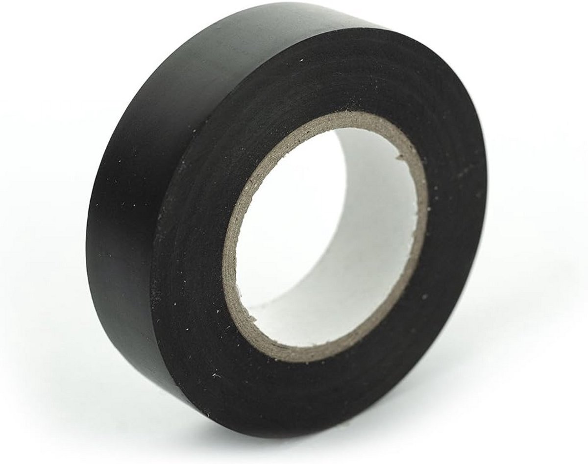 Isolatieband Zwart 20 Meter