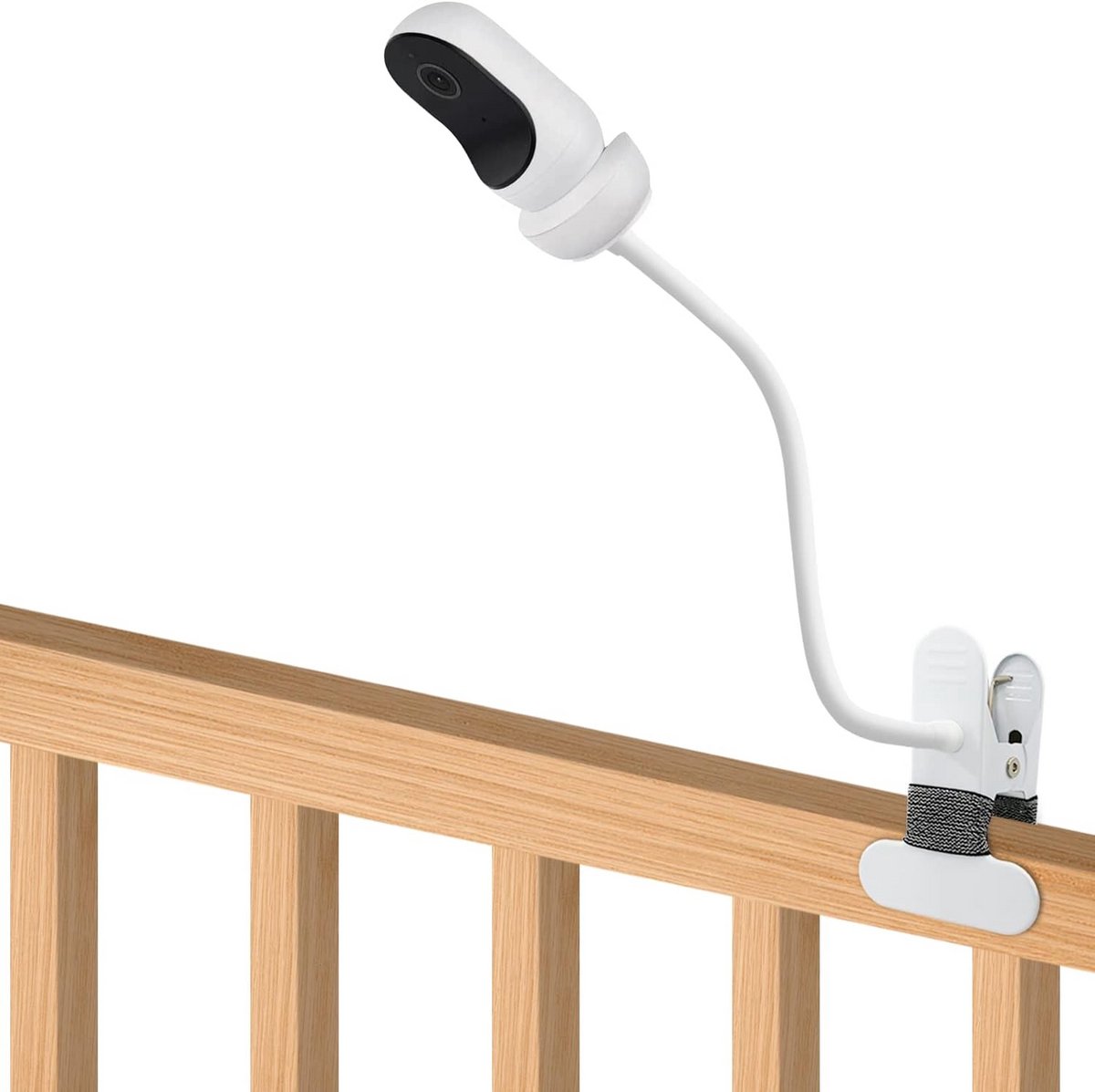 Flexibele Babyfoonhouder met Zwanenhals voor Babyfoon Camera's met 1/4 Schroefdraad