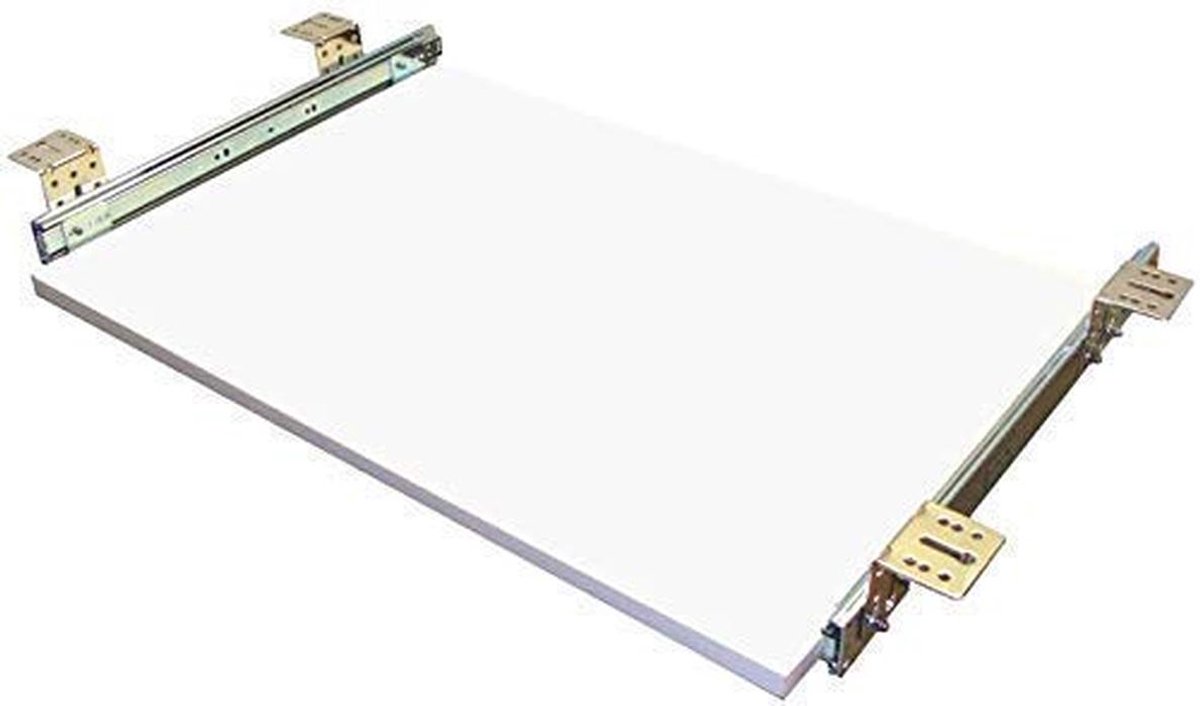 Kantoortafel toetsenbordlade 80x30cm - Volledig uittrekbaar met 57mm hoogte
