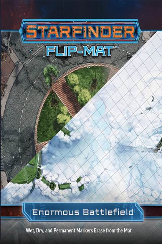 Starfinder Flip-Mat: Enormous Battlefield - cover