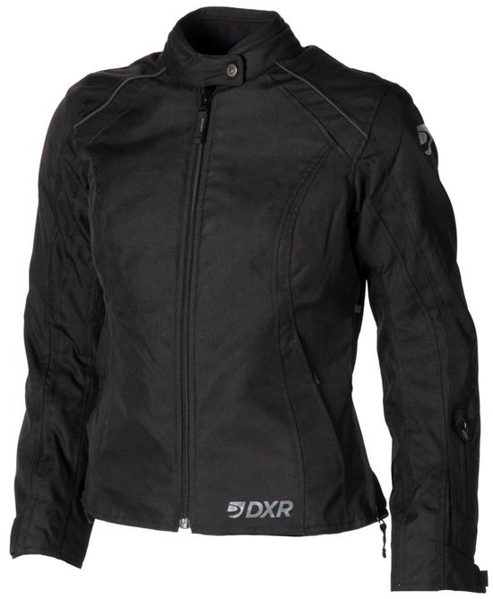 Blouson Motor MANDALA - NOIR femme Mi-saison Zwart 42 Homologué CE par MOTOBLOUZ