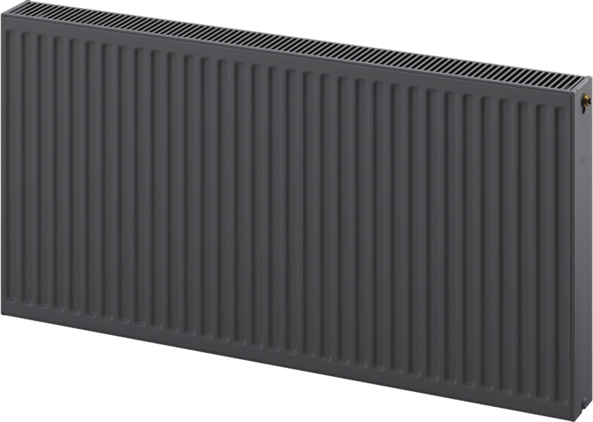 Mexen CV22 plaatradiator 600 x 2000 , onderste aansluiting, 3305 W, antraciet - W622-060-200-66