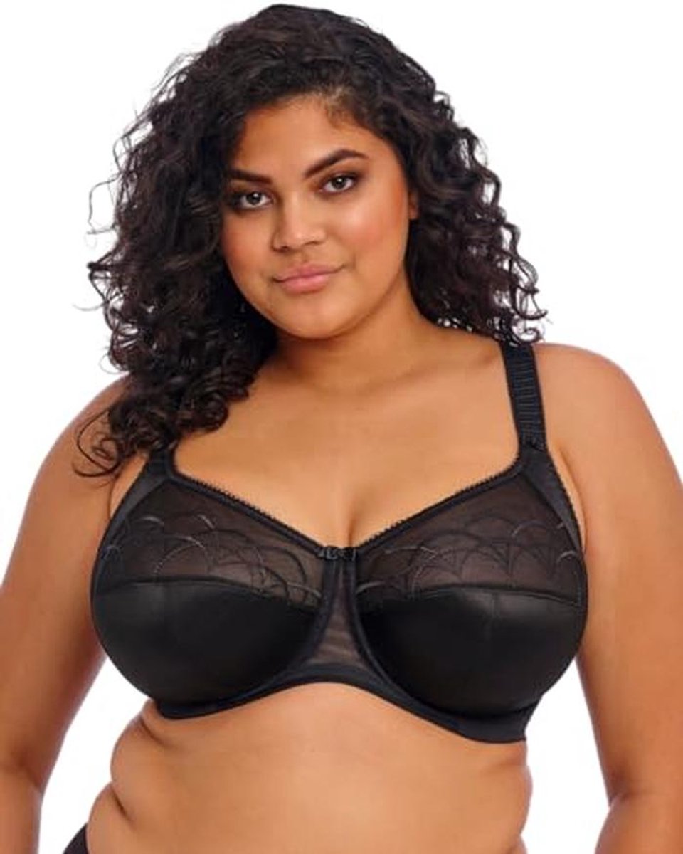Plus-size Ondersteunende Beha met Volle Cup en Banded Design