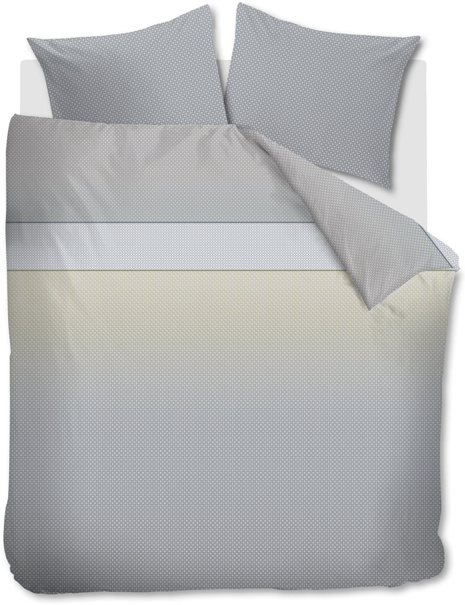 Kardol Connection dekbedovertrek - Lits-Jumeaux - 240 x 200/220 cm - Groen