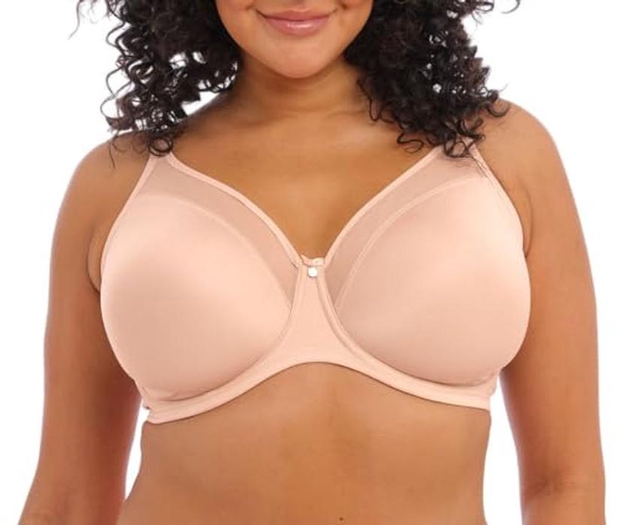 Dames Plus Size Glad Ondersteunende Beha