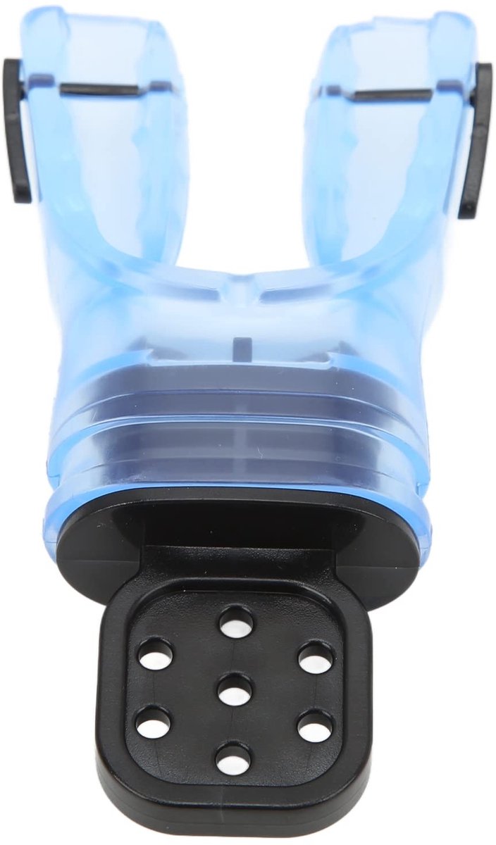 Allecto - Duiksnorkel mondstuk - Comfortabel - Thermoplastisch - Blauw - Handgemaakt - Speelgoed - Voor duiken - Model