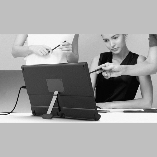 Draagbare Externe Monitor - Scherm Extender - Productiviteit Verhoging - Lichtgewicht Ontwerp - 15.6 Inch — afbeelding 5