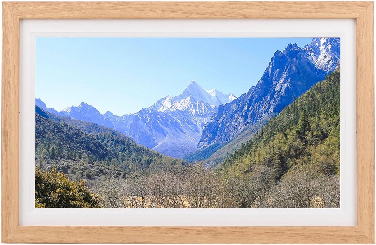 Digitale Fotolijst - Smart Display - Foto's Delen - IPS Touchscreen - 156 Inch