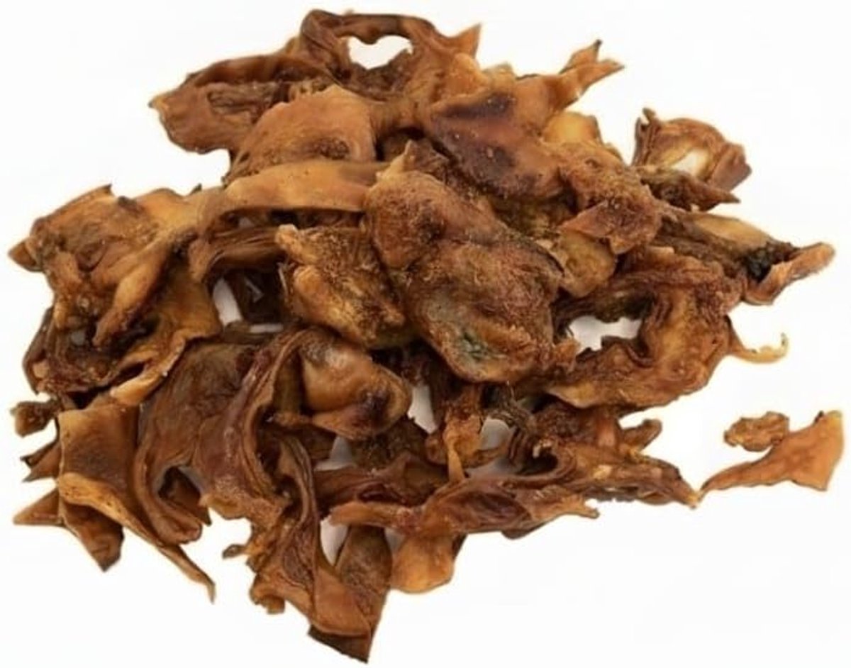 Gedroogde Varkensoren - Natuurlijke Hondensnack - Kauwsnack Hond - 100% Natuurlijk Gedroogd - 1 kg