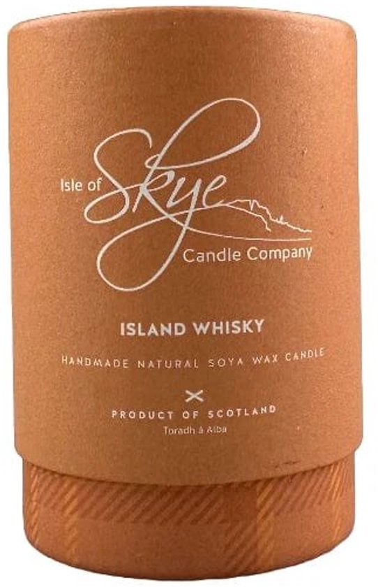 Geurkaars Island Whisky Mini - 20 uur - Sojawas - Isle of Skye Candle