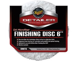 Meguiar's DA Microfiber Finishing Polijstschijf - ⌀15cm - 2 stuks - Voor polijstmachine