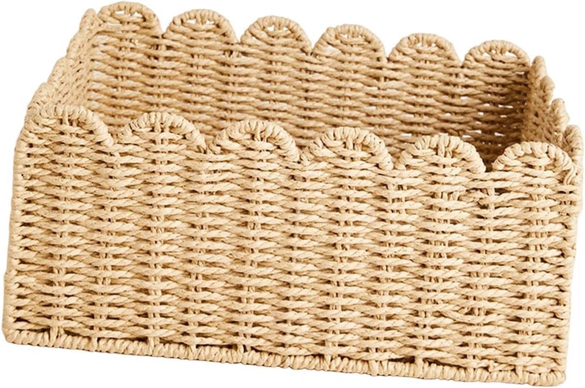 Opbergmand - Wasbak mand - Vuile was - Grote capaciteit - 36x27x15 cm