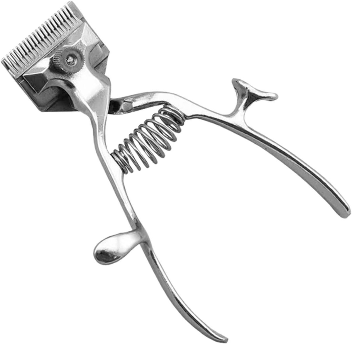 Handmatige Tondeuse - Huisdier Trimmer - Vacht Verzorging - Stille Werking - 155 cm Lengte - Zilverkleurig