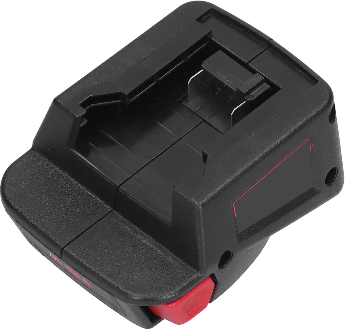Batterij Adapter - Stroom Converter - Apparaten Opladen - USB Poort Ingebouwd - 13 x 10 x 8 cm