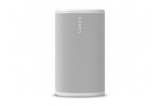 Draagbare Sonos Play speaker wit, krachtig stereogeluid, diepe bass, 24 uur batterij, IP67 waterdicht