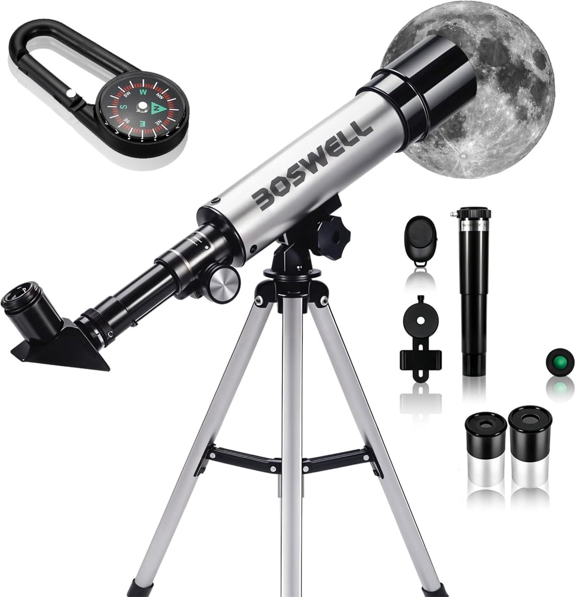 Ruimtetelescoop - Astronomie Verrekijker - Sterren Kijken - Inclusief Statief - 50cm Lengte