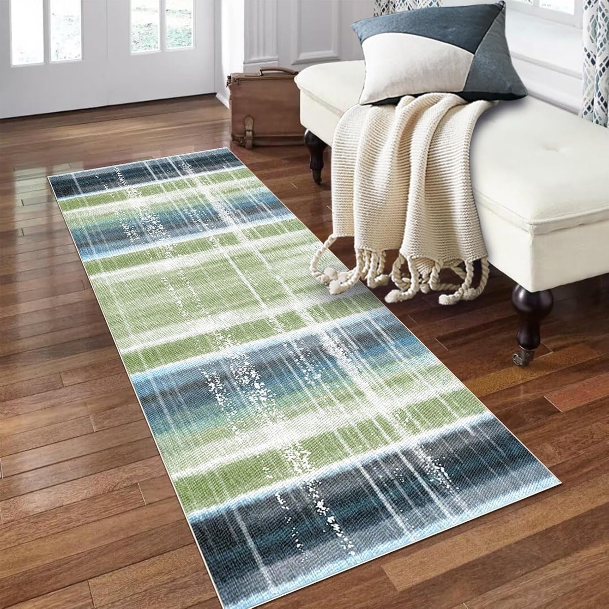 Gang Loper - Lange Keukenmat - Antislip Vloer - Wasbaar 7mm Dik - 40 x 280 cm - R612