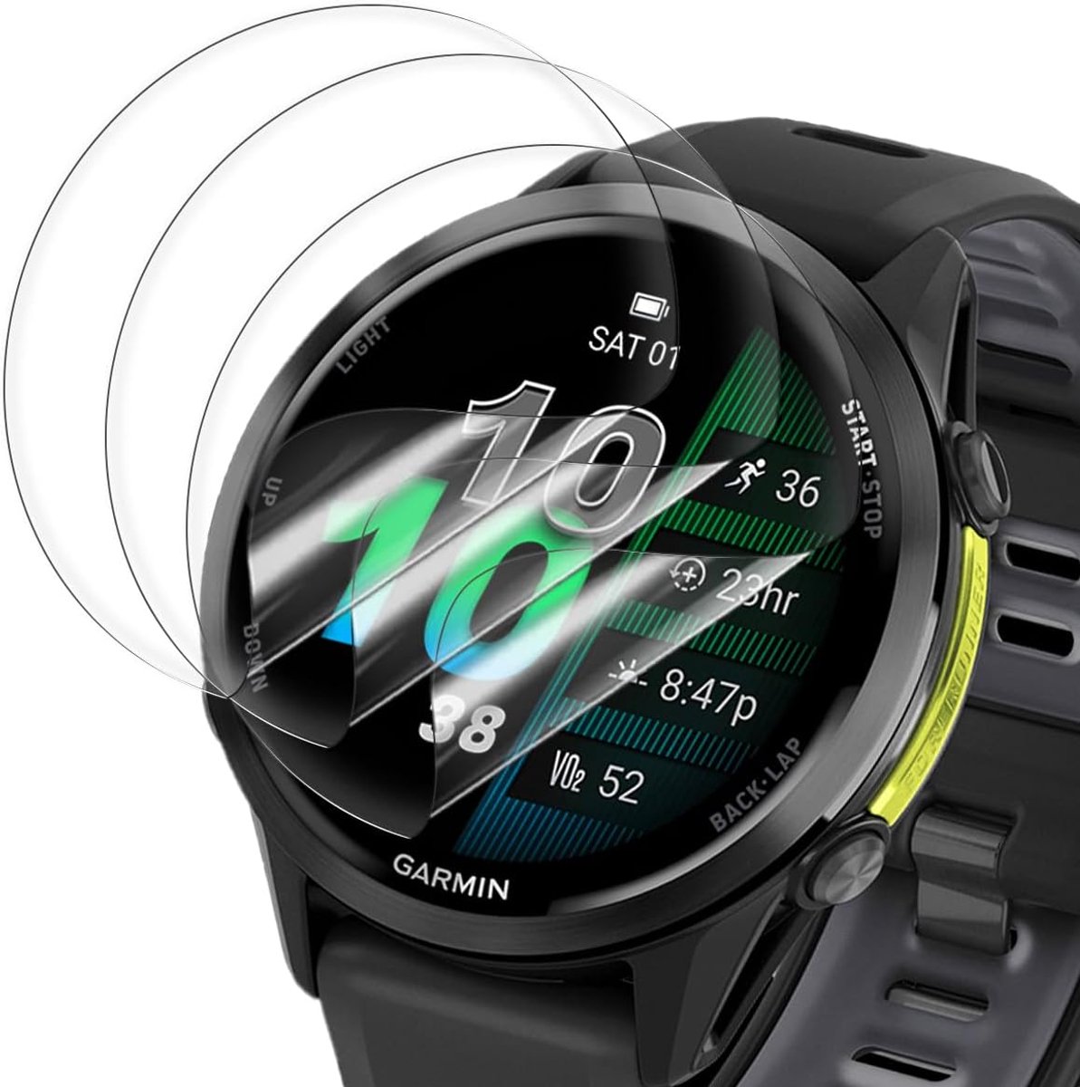 Smartwatch Folie - Scherm Bescherming - Dagelijks Gebruik - Krasbestendig TPU - 3 Stuks