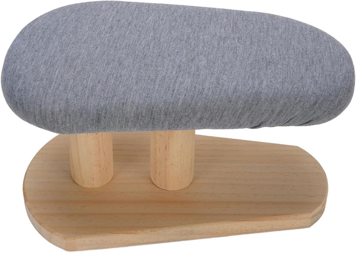 Mouw strijkplank - Bureau strijkplank - Kleding naaien - Houten basis - 28x18x15 cm