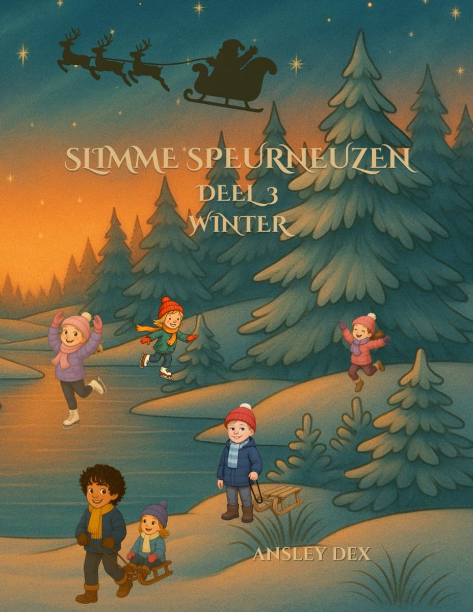 Slimme Speurneuzen Deel 3 - Winter Puzzelboek - Kind Educatie - Gevarieerde Opdrachten - A4 Formaat