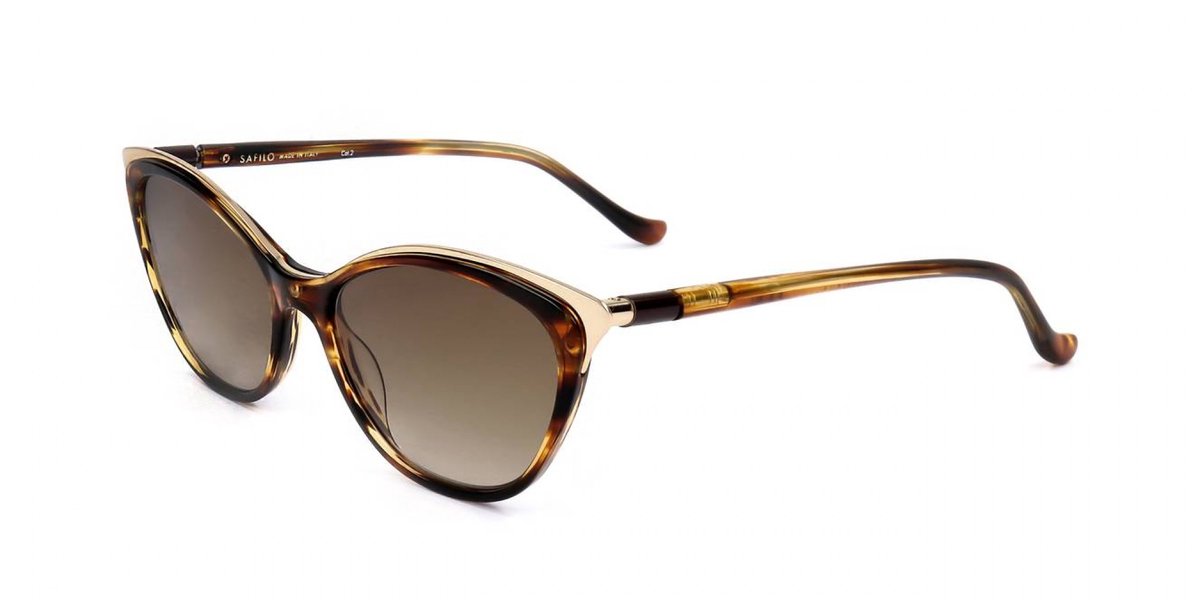Safilo CIGLIA 01/S Havana gold 53/17/140 WOMAN Zonnebrillen