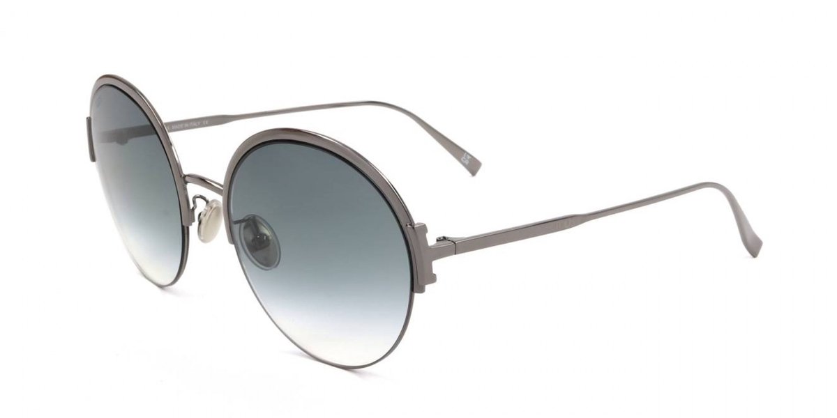Tod S TO0359 Shiny gunmetal 56/21/140 WOMAN Zonnebrillen