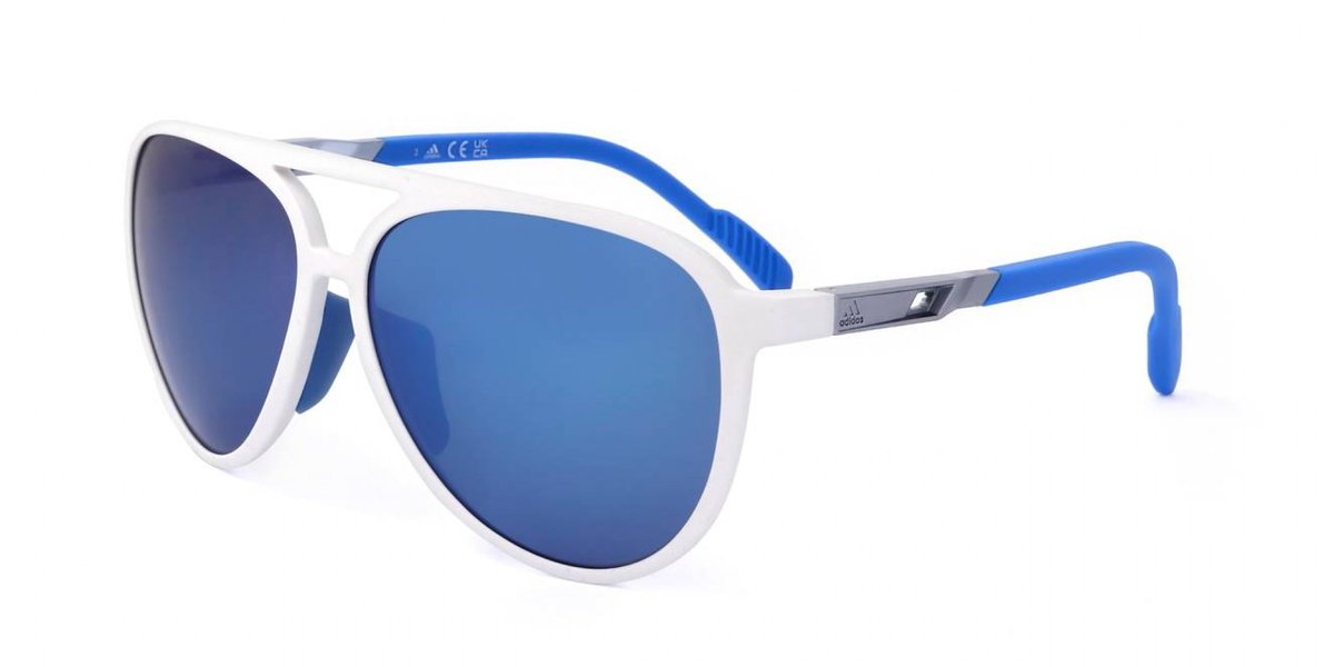 Adidas Sp0060 Zonnebril Wit Man