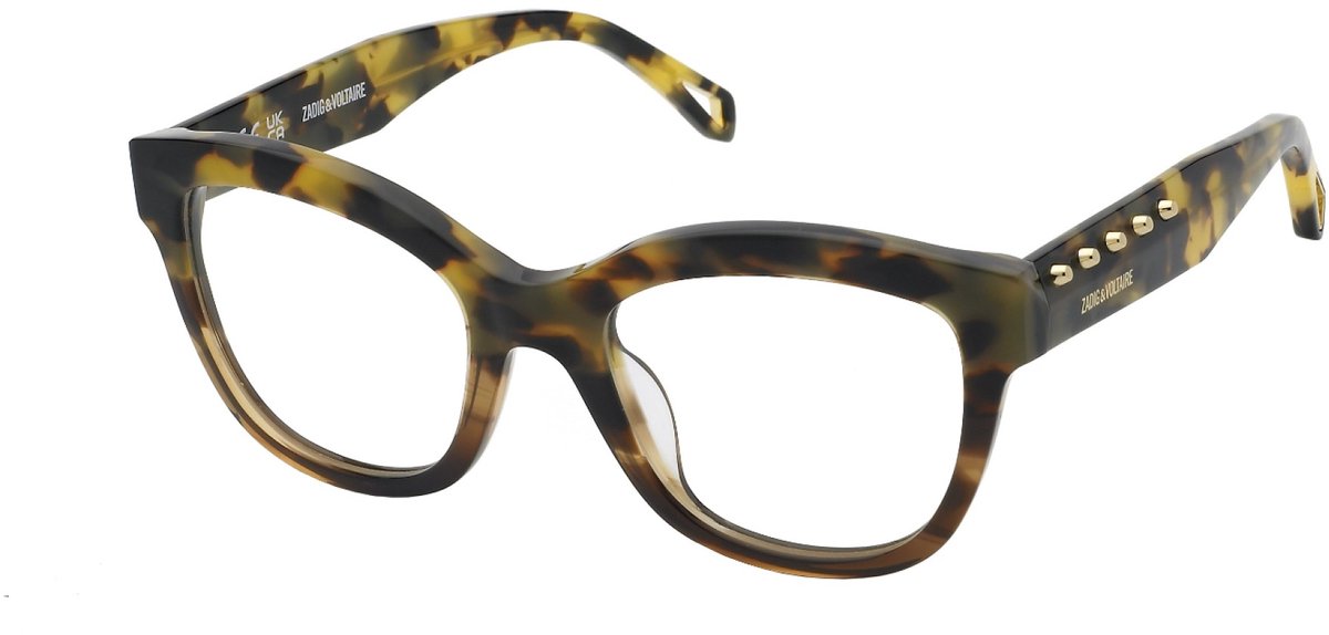 Zadig&voltaire VZV400 Avana striata marrone lucida 51/20/140 WOMAN Brilmonturen