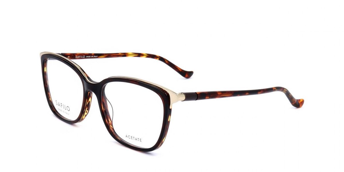 Safilo CIGLIA 03 Brown havana gold 53/17/140 WOMAN Brilmonturen