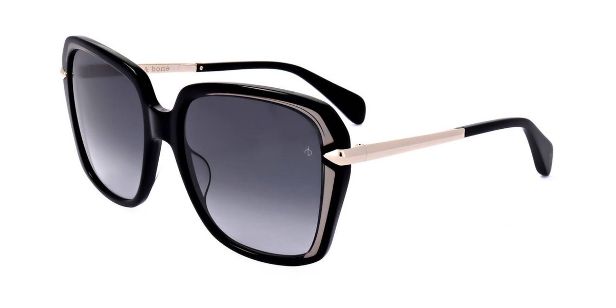 Rag & Bone RNB1059/G/S Black 57/18/145 WOMAN Zonnebrillen
