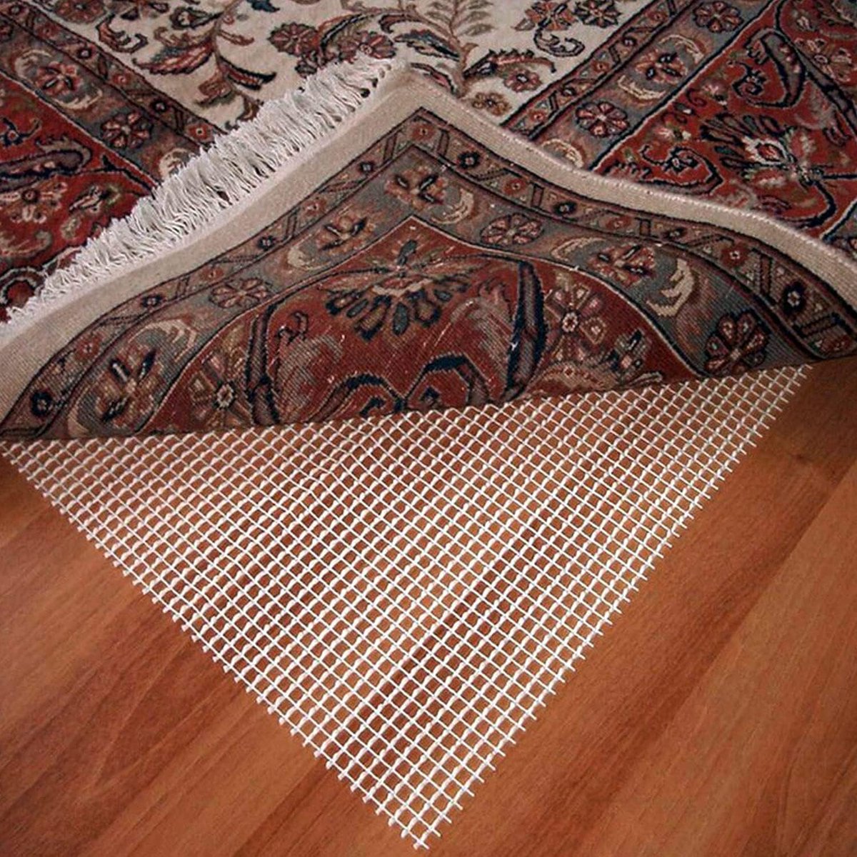 Tapijt Onderlaag - Antislipmat Vloerbedekking - Voorkomt Schuiven - Duurzaam PVC Materiaal