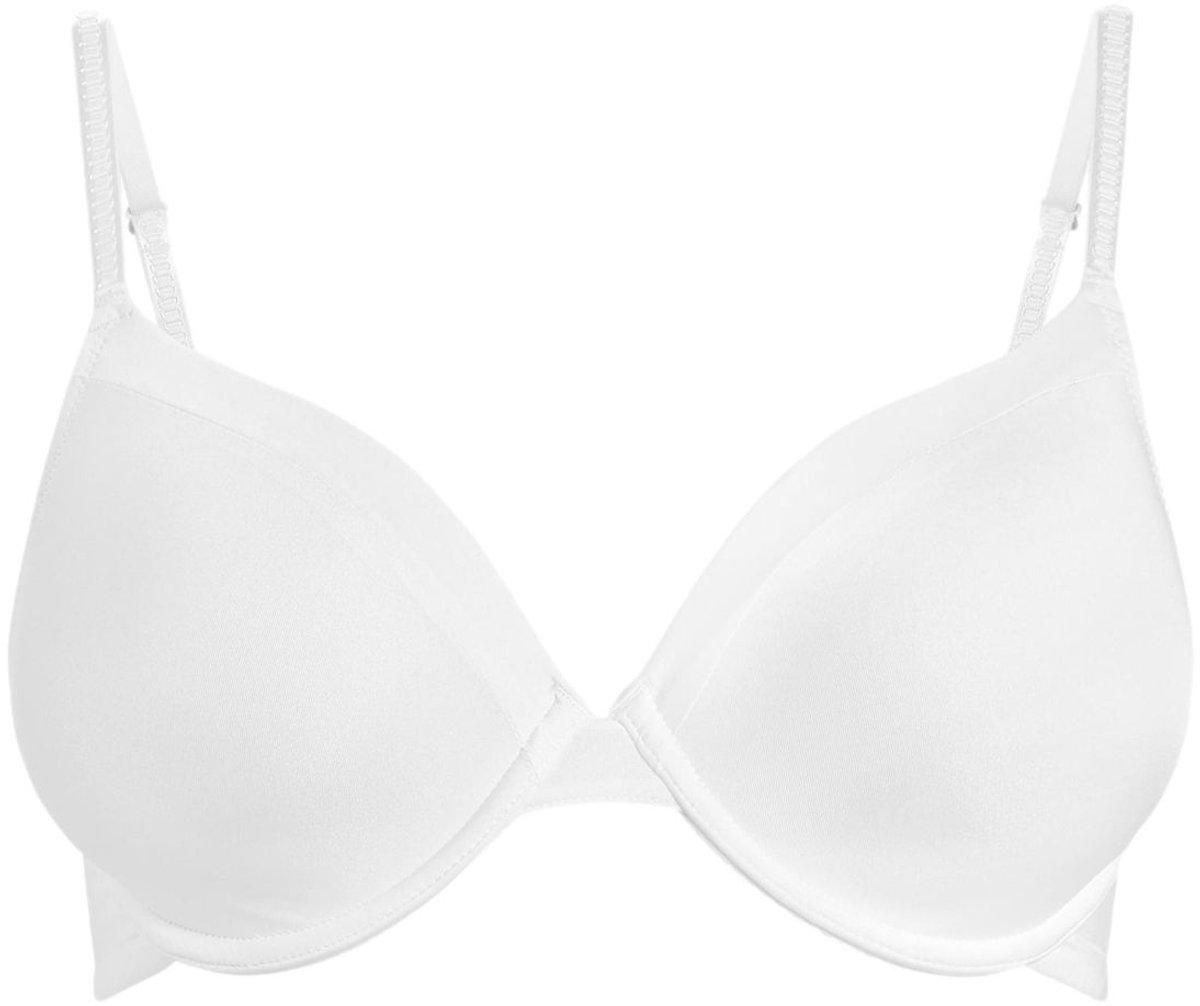 Next - Dames - A-E Lichte Vulling Volledige Cup Afvlakkende Ultieme Comfort T-shirt Beha - Wit