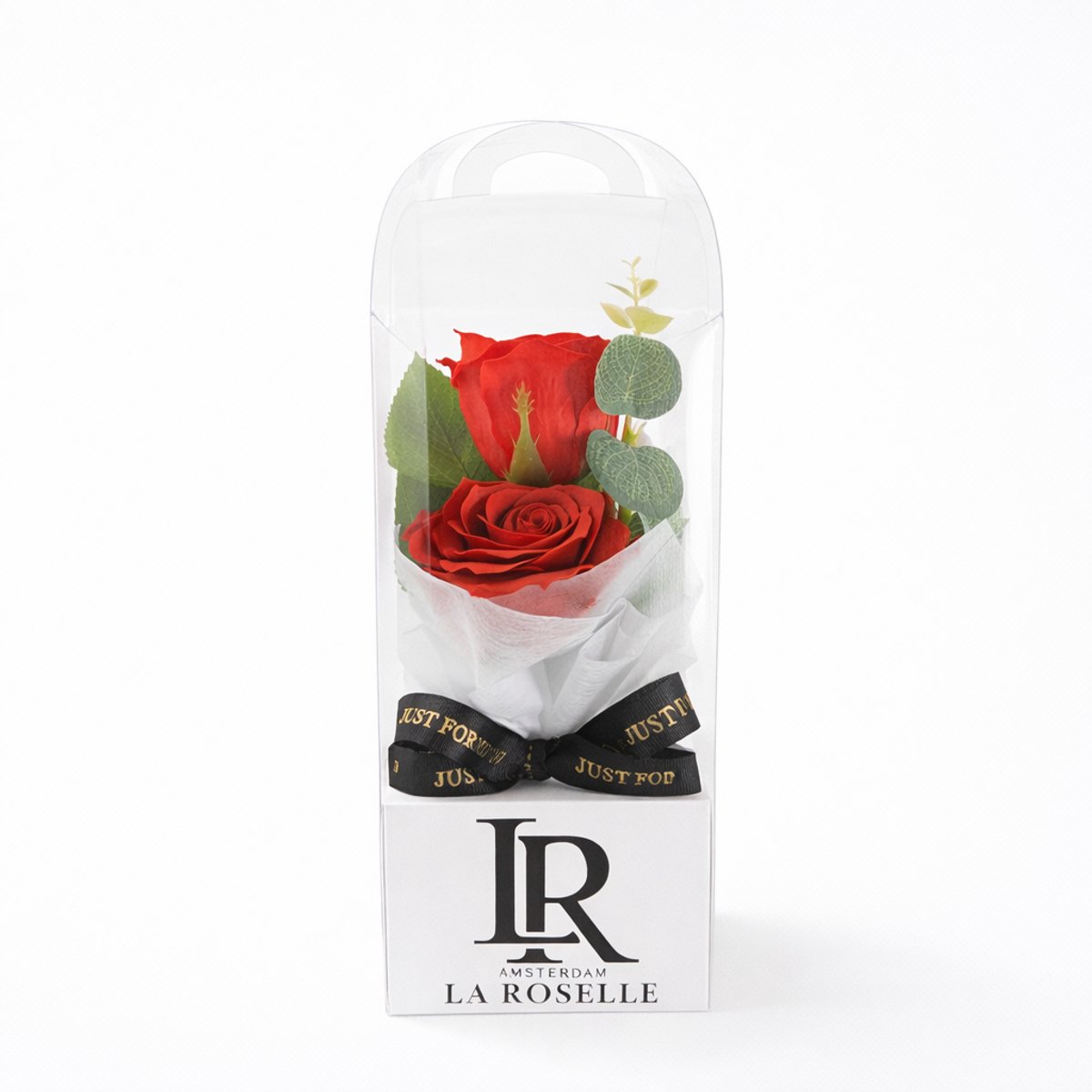 Kunst Roos Cadeau met Giftbox – kunstbloemen Decoratie – Valentijn / Verjaardag / Jubileum