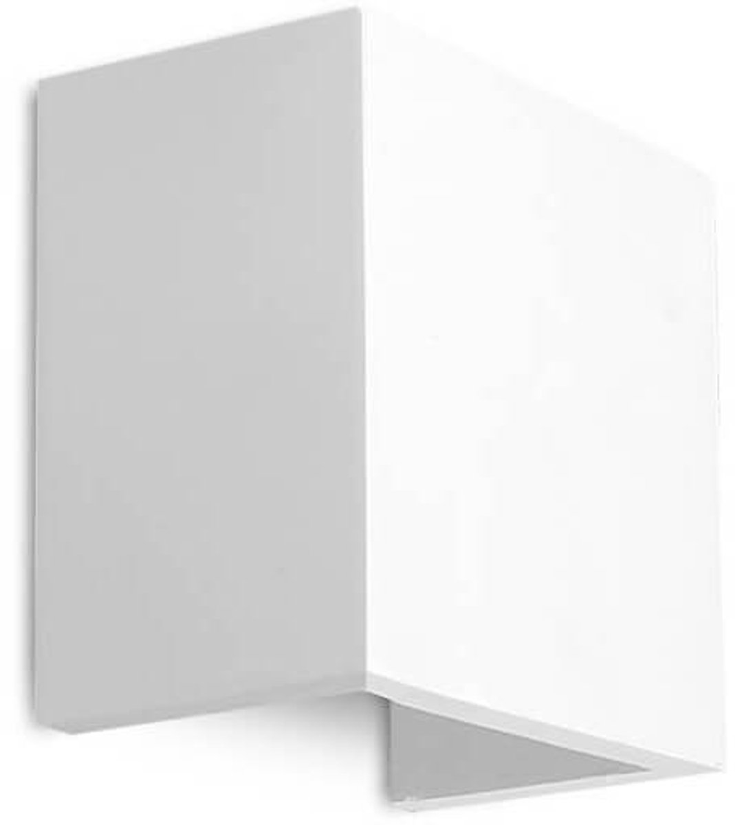 Kosilum - Newport - Wandlamp - Wit - Gips