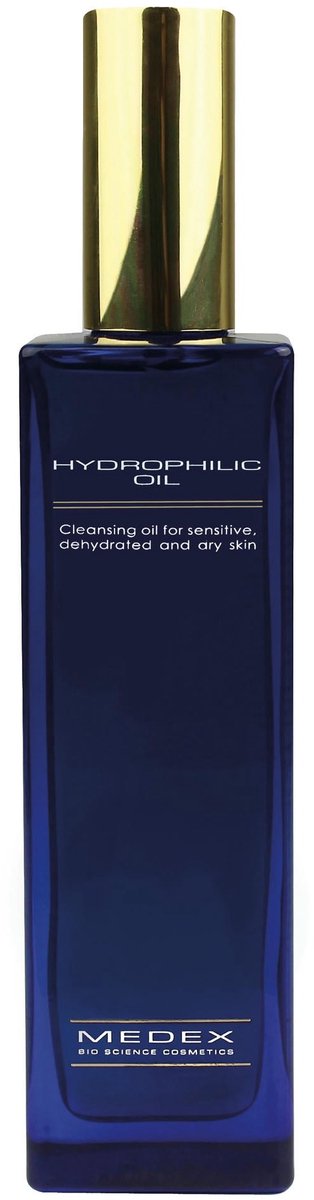 Medex Hydrophilic Oil 120 ML - Zachte reinigingsolie - Droge huid - gevoelige en minder stevige huid - Verrijkt met Rijstvliesolie en Vitamine E