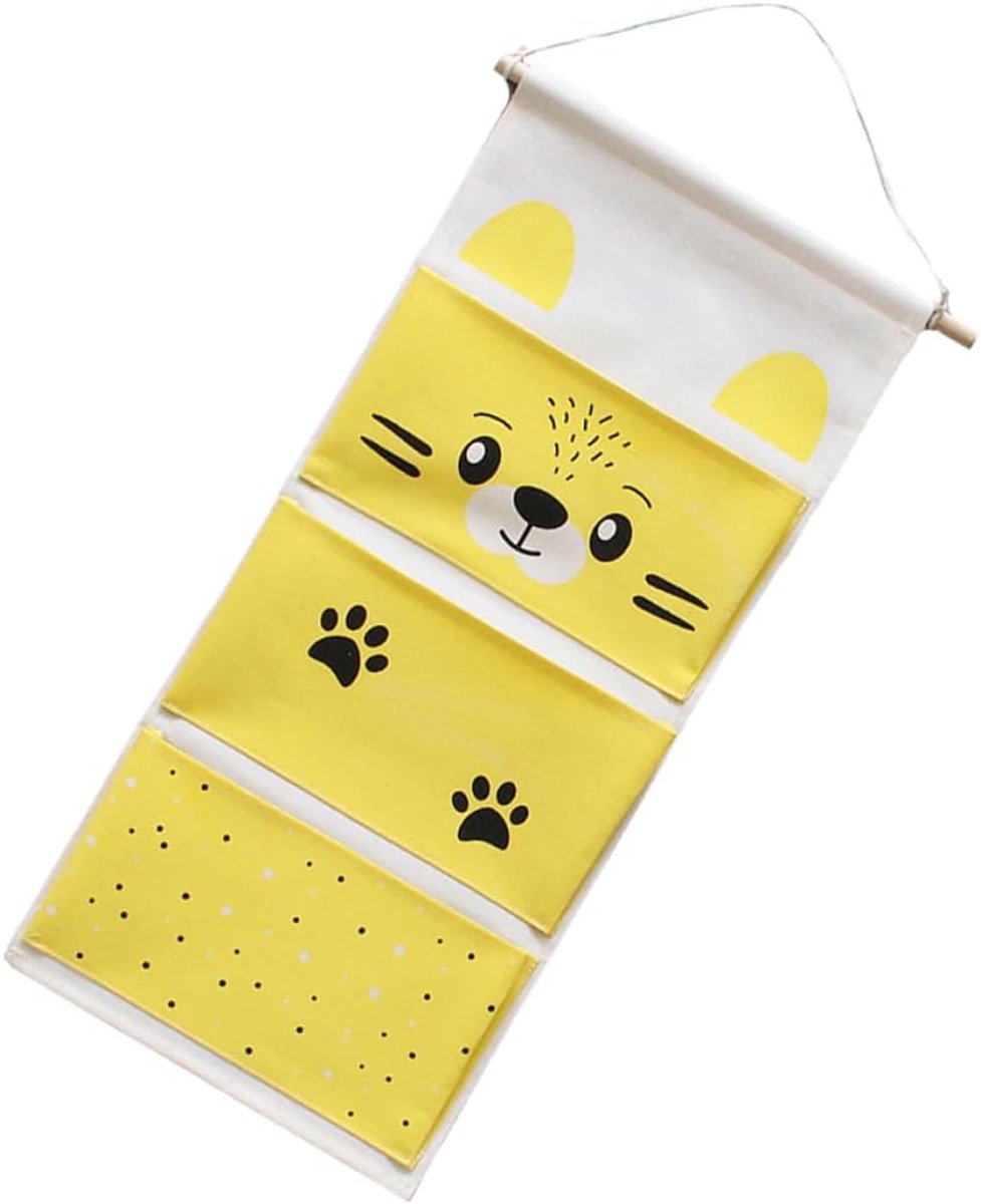 Hangende Opbergtas - Wand Organizer - Ruimte Besparen - Grote Capaciteit - 64x29cm - Kleurrijk