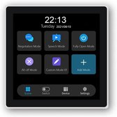 Slim Bedieningspaneel - Touchscreen Schakelaar - Smart Home - Zigbee Protocol - 86x86x11mm - Wit
