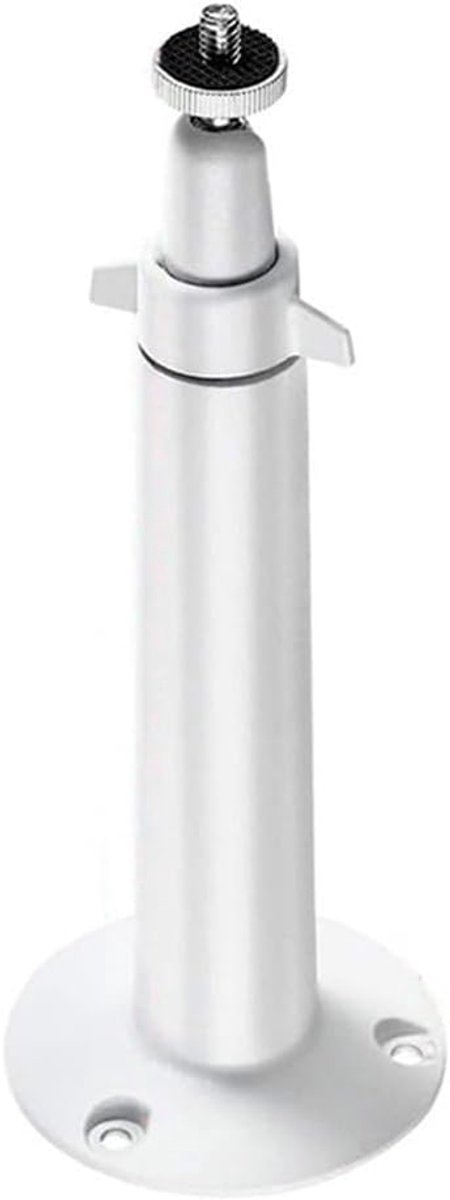 Zonnepaneel Beugel - Wandmontage Houder - Buiten Energie - Verstelbare Hoek - 20cm Lengte - Wit