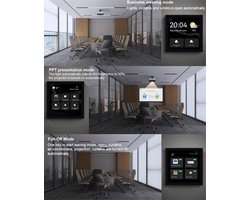 Centraal Bedieningspaneel – Smart Home Hub – Alles Bedien – Ingebouwde Hub – 86x86mm – Wit