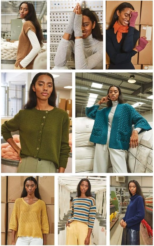 Breipatronen Collectie - Handwerk Gids - Kleding Ontwerpen - Natuurlijk Zachte Draad - 4-laags Garen - Meerkleurig — afbeelding 2