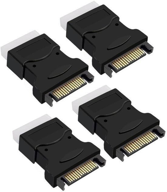 Cablecc Haakse SATA III 3.0 Verlengkabel – Mannelijk Naar Vrouwelijk, 7+15 Pin, 30 Cm, Voor Data En Voeding