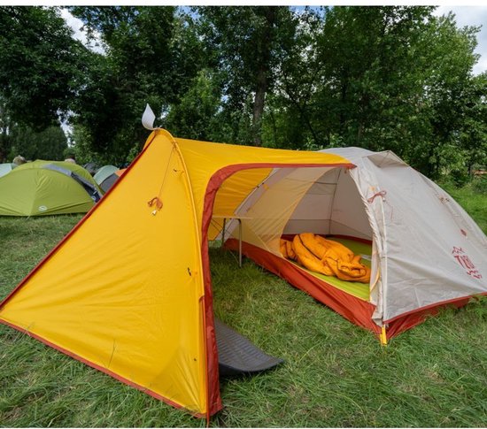 Turbat Borzhava XL 3 Alu - lichtgewicht tent - 3 persoons - Geel van Turbat — afbeelding 3